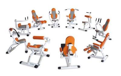 心肺運(yùn)動團(tuán)體循環(huán)訓(xùn)練系統(tǒng)（10件）