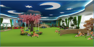兒童情景式大運動訓(xùn)練室